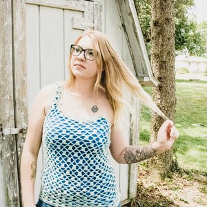 Erin Tank Top | Crochet Pattern | Crochet Tank Top Pattern | Crochet Summer Top | Crochet Summer Pattern