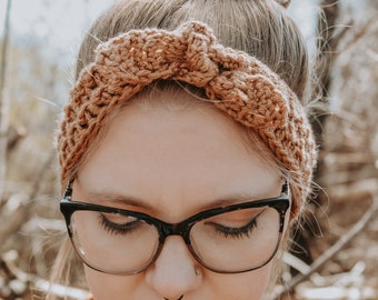 Floret Headband - Easy Crochet Headband  - PDF DIGITAL DOWNLOAD