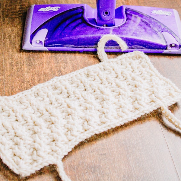 Liv Mop Pads | Crochet Pattern | Crochet Home Decor | Crochet Reusable Mop Pads