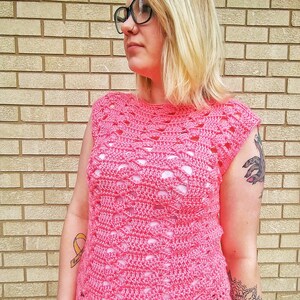 Savanna Top || Crochet Pattern || Crochet Summer Top || Beginner Crochet Top || Spring Crochet Top