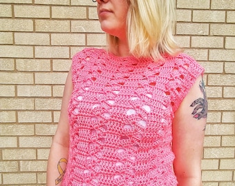 Savanna Top || Crochet Pattern || Crochet Summer Top || Beginner Crochet Top || Spring Crochet Top