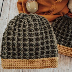 Rhys Slouchy Crochet Pattern, Crochet Hat Pattern, Crochet Beanie Pattern, Textured Crochet Hat Pattern, Easy Crochet Hat Pattern image 8