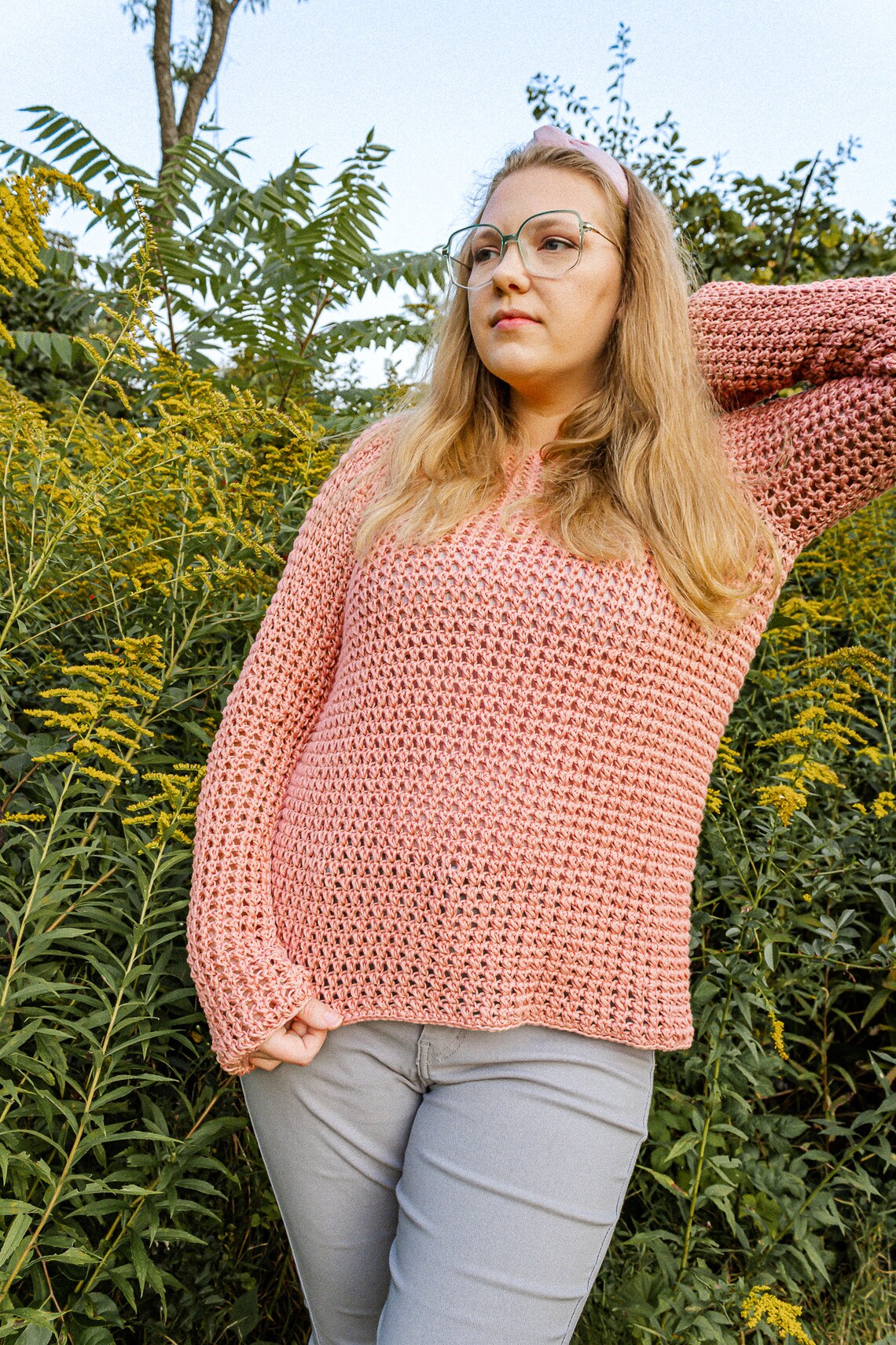 Wendalynn Raglan Crochet Pattern Crochet Sweater Pattern Etsy