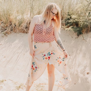 Nicole Halter Top PDF DIGITAL DOWNLOAD Crochet Pattern, Summer Crochet Top, Lace Crochet Top, Crochet Tank Top, Easy Crochet Top