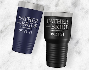 Father Of The Bride Gift, Father Of Bride Gift, Wedding Gift For Dad, Father Of Gift, Wedding Tumbler For Parents, Wedding Gift for Parents