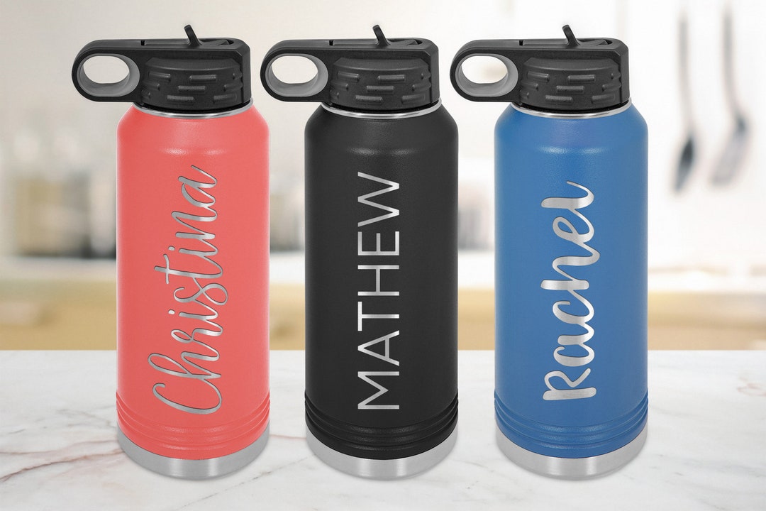 Personalized Sports Water Bottle, Personalized Kids Water Bottle ...