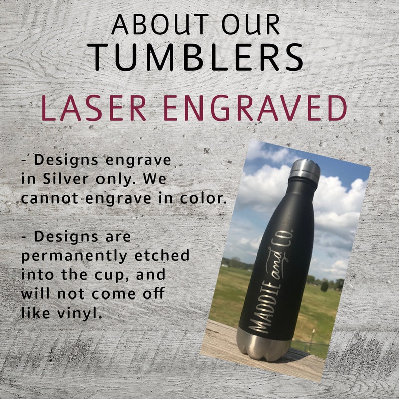 Company Logo Personalized Water Bottle Engraved Water Bottle Corporate Gift Idea Custom Logo Water Bottle Insulated Water Bottle