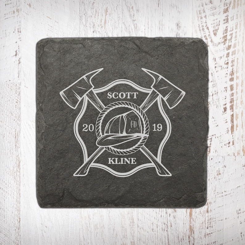 Firefighter Engraved Beer Glass Firefighter Gifts Gift for Etsy