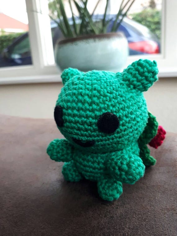 Items op Etsy die op Venusaur knuffel handgemaakt geïnspireerd door