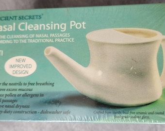 Neti Pot / Limpiador nasal - ¡Nuevo en caja!