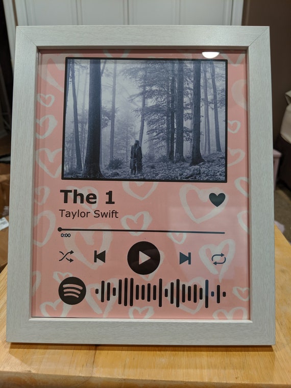 Plaque Spotify encadrée Plaque Spotify Plaque Spotify Etsy