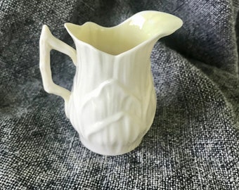 Lily White Creamer by Belleek ~ Ireland