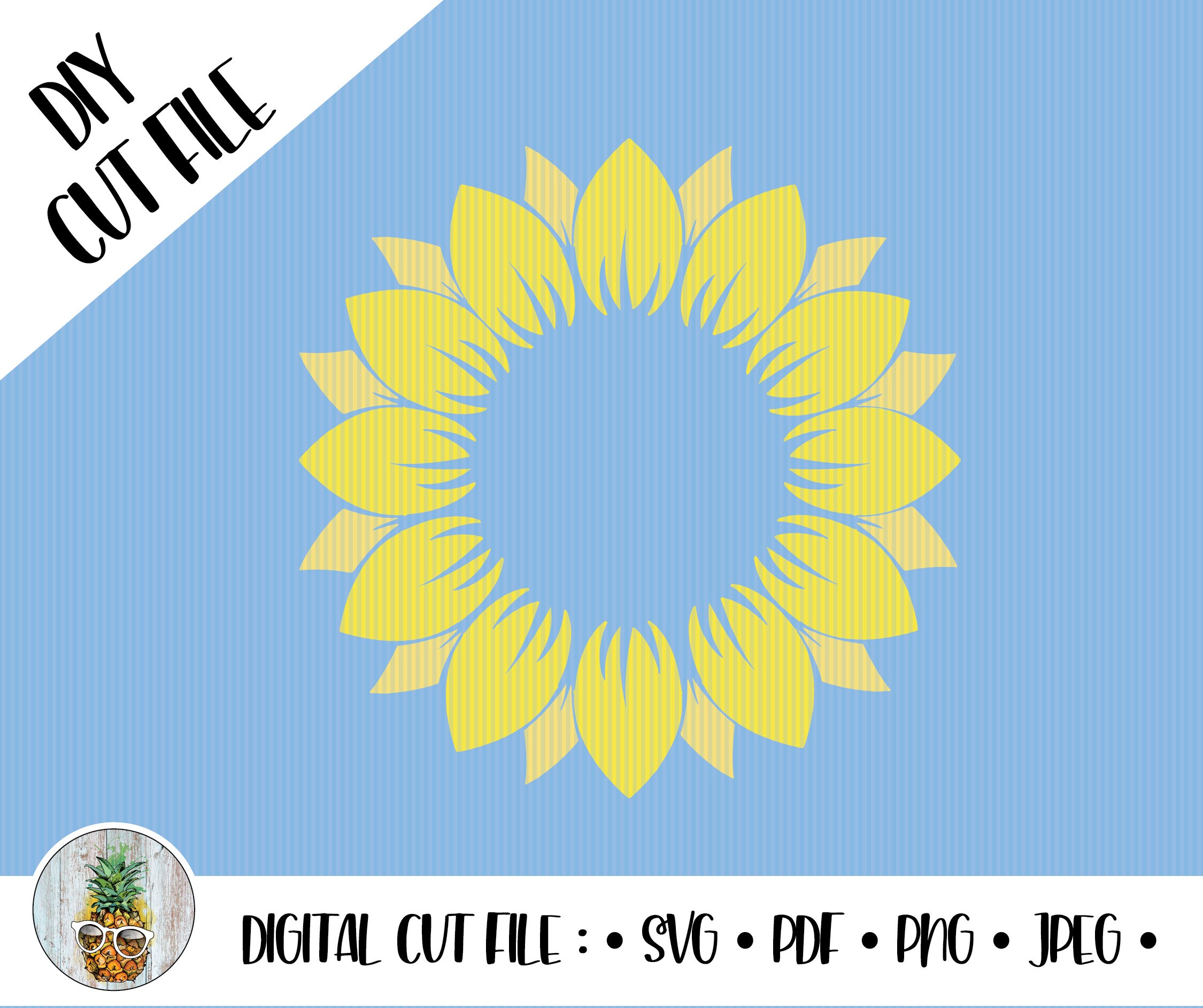 Free Free 139 Sunflower Pen Wrap Svg Free SVG PNG EPS DXF File