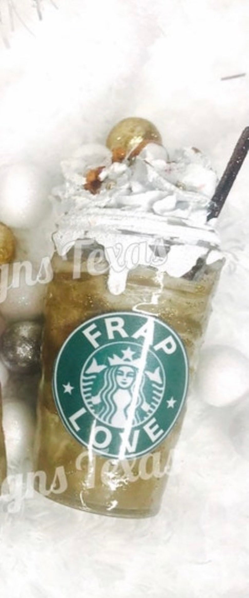 Dunkin Donuts Frappuccino and Donut Deco Etsy Canada