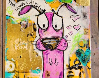 Courage graffiti