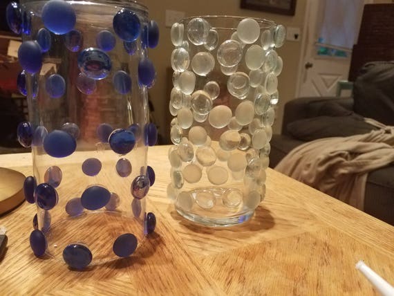 Glass Bubble Bead Vases Etsy