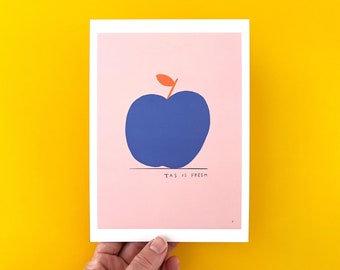 Tas Fresh - A5 print 600 gsm - *postage/pricing options