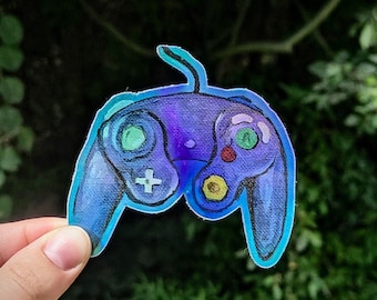 Nintendo GAME CUBE-sticker | holografisch:
