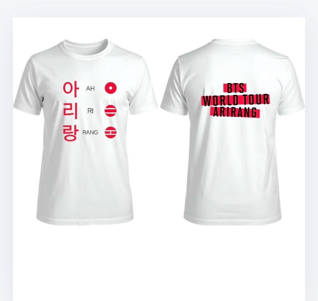 BTS 集合Tシャツ Mサイズ　新品未開封 BTS World Tour 2026 Adult Sizes - Etsy