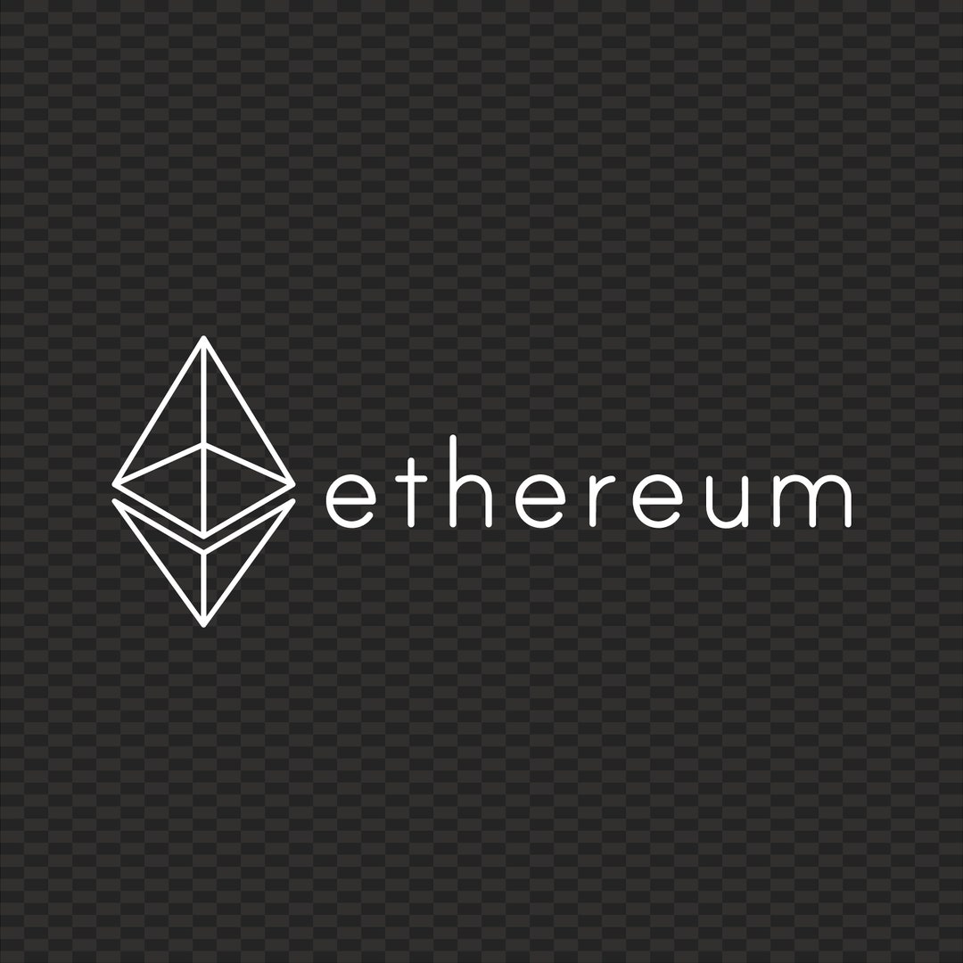 Ethereum Logo Die Cut Decal Sticker - Etsy