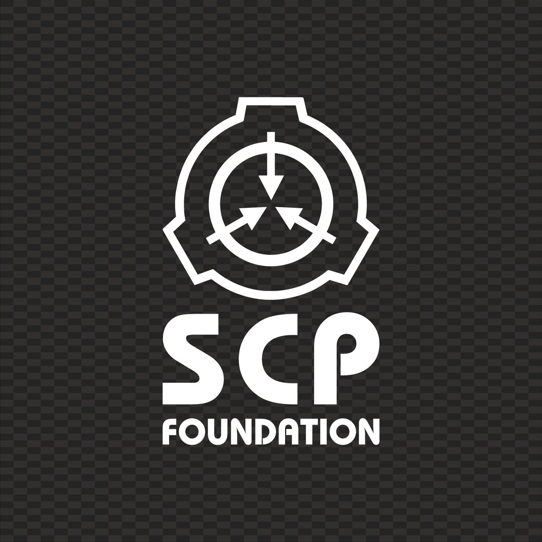 SCP Foundation Logo Emblem Cut Vinyl Decal up to 12 Inches 