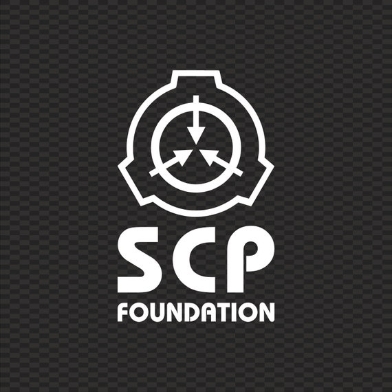 SCP Foundation Logo Stacked Die Cut Decal Sticker Two Sizes 