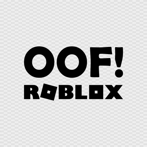 Roblox Oof Decal Etsy - roblox white decals