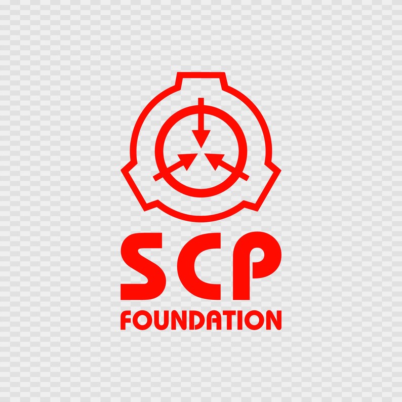 SCP Foundation Logo Stacked Die Cut Decal Sticker Two Sizes Available ...