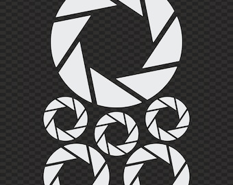Aperture Science Logo Vinyl Decal