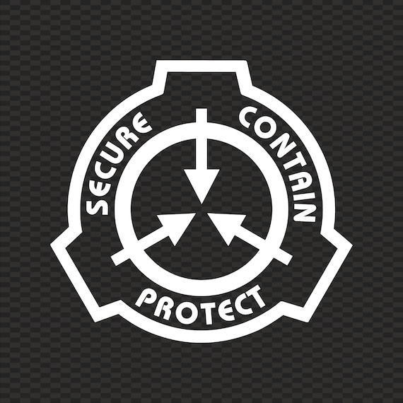 SCP Foundation Logo Die Cut Decal Sticker