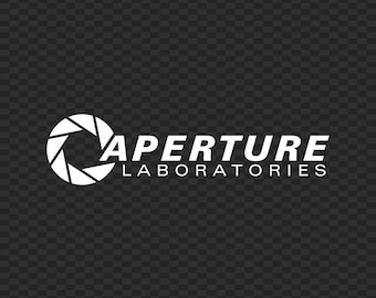 Aperture Laboratory Vinyl Decal