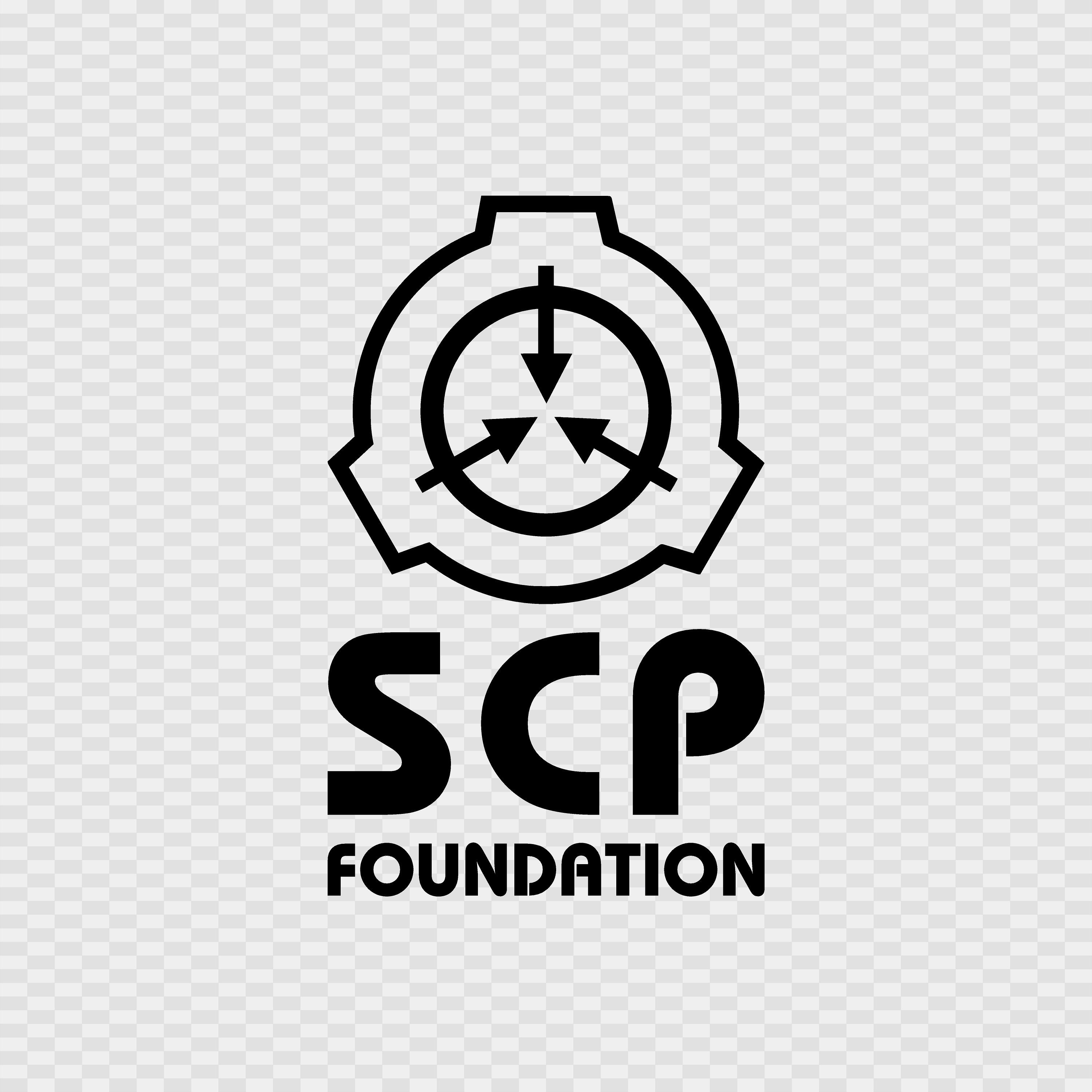 SCP Logo Black 3-inch Die-cut Sticker 