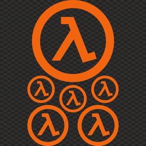 Half Life Lambda Die Cut Decal Sticker