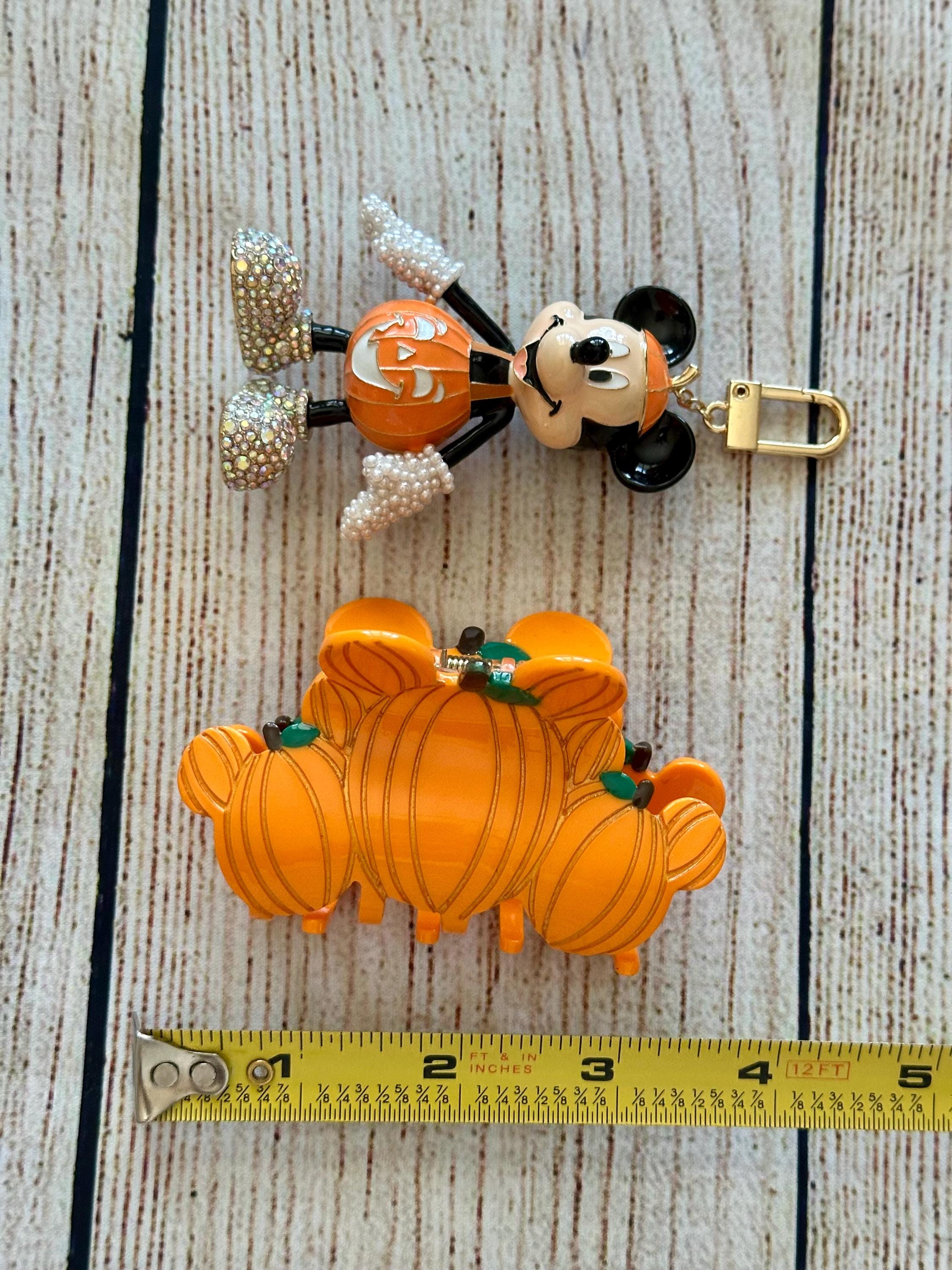 Ready to Ship Harvest Mouse Pumpkin Hair Claw | Pumpkin Patch Hair