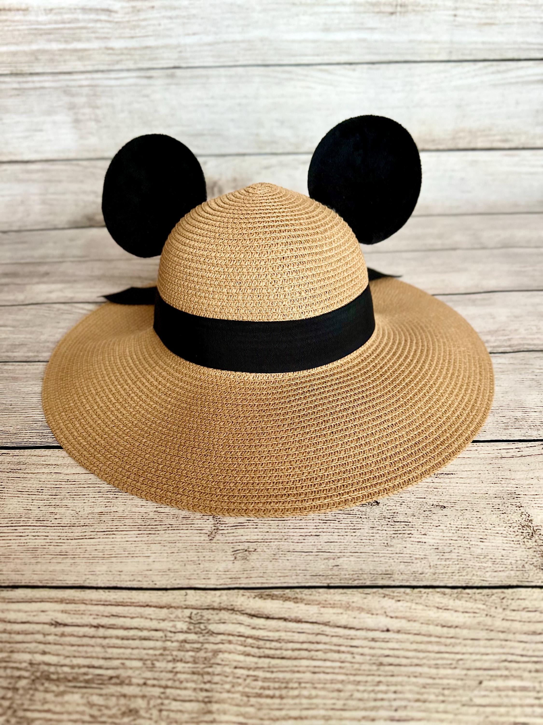 Straw Velvet Hat - Etsy