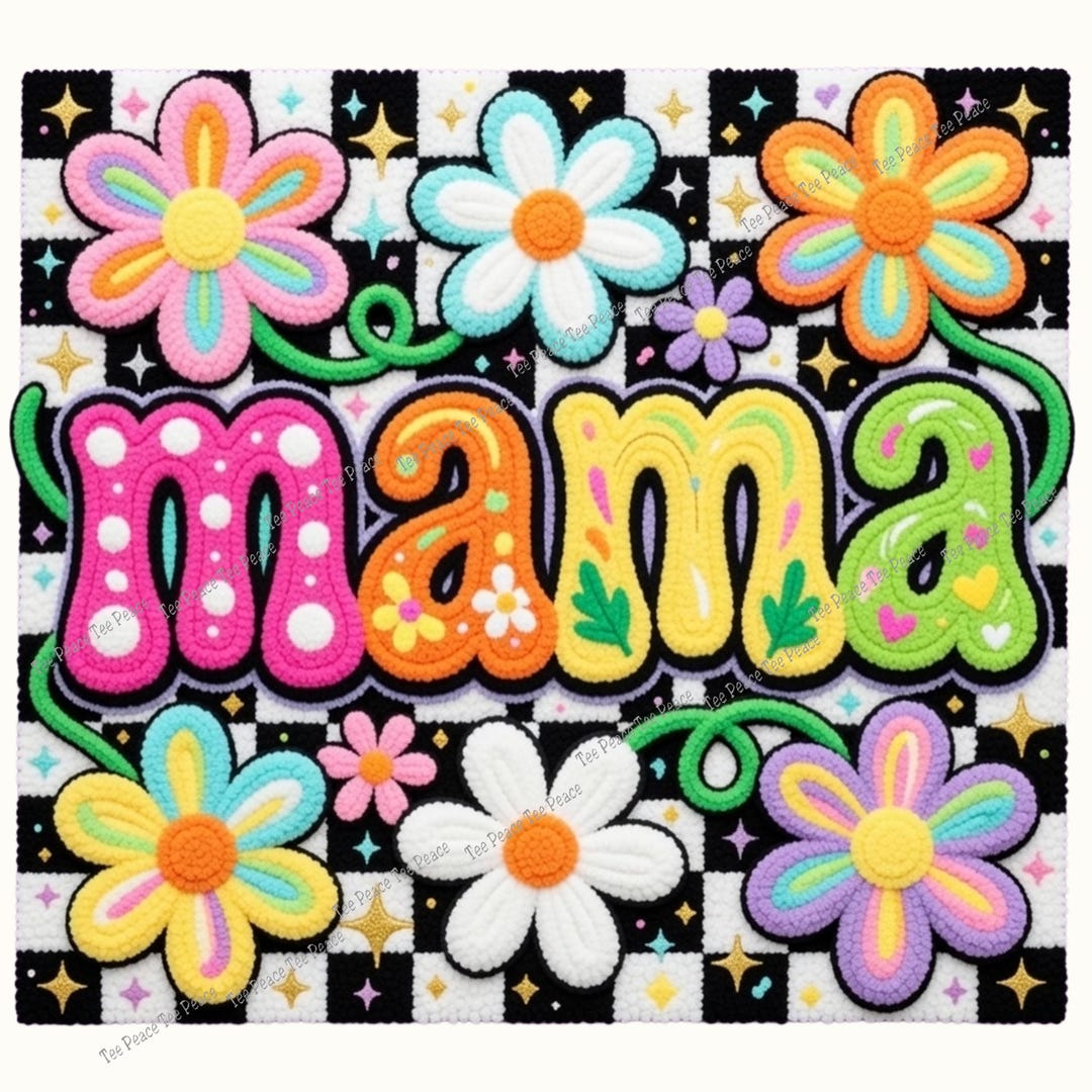 Mama Panel Floral Mama Fabric Panel, Quilt Sewing Square, Multiple Sizes, Fc11s - Etsy
