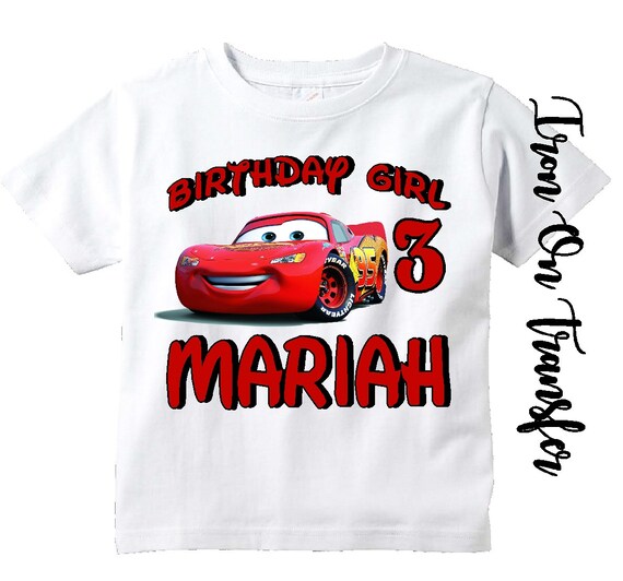 mcqueen birthday shirt
