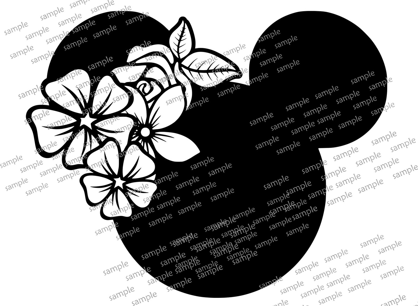 Free Free 74 Minnie Floral Svg SVG PNG EPS DXF File