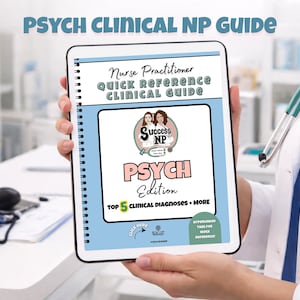 Psychiatry Clinical Guide for FNP Nurse Practitioners | Mental Health NP Study Reference