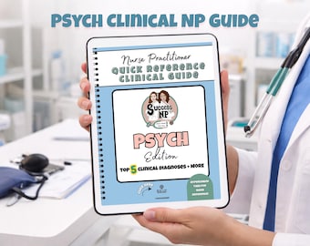 Psychiatry Clinical Guide for FNP Nurse Practitioners | Mental Health NP Study Reference