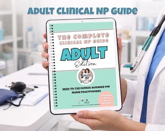 Adult & Geriatric Clinical NP Guide | Head-to-Toe Nurse Practitioner Reference Study Guide