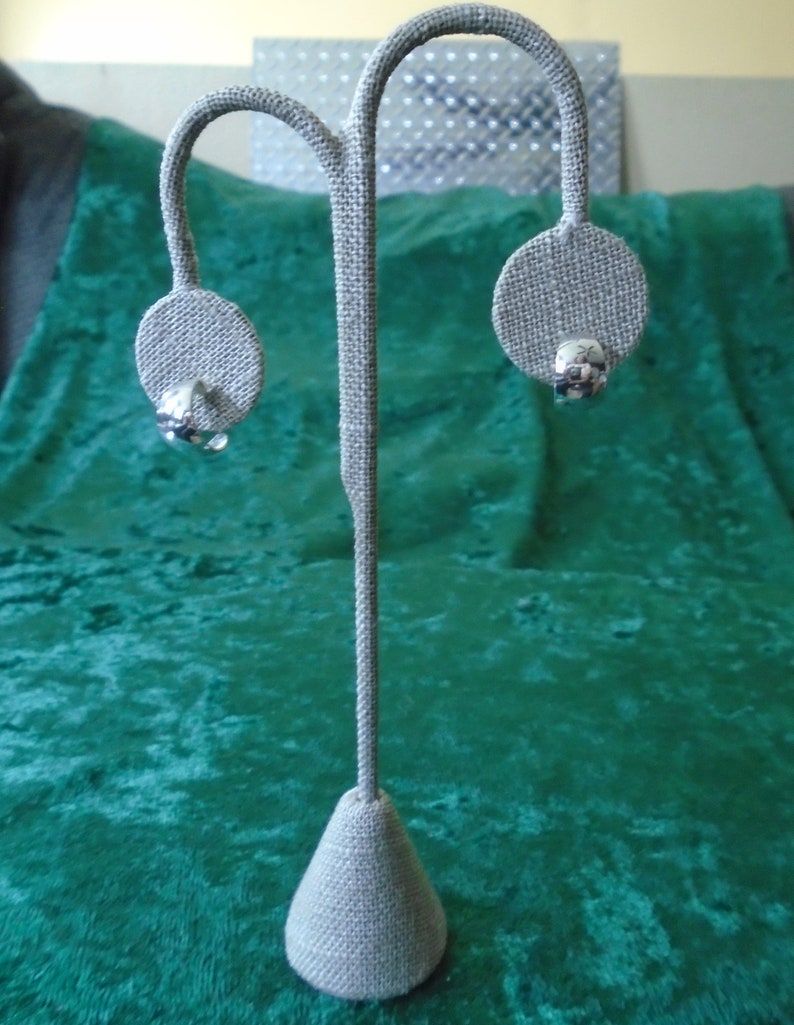 Super Shiny Small Hoop Post Earrings