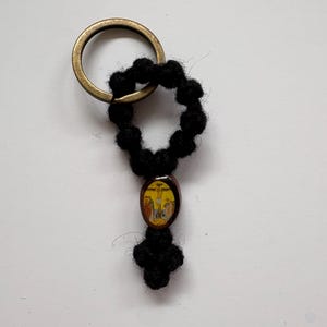 Orthodox Prayer Rope Keychain - The Crucifixion