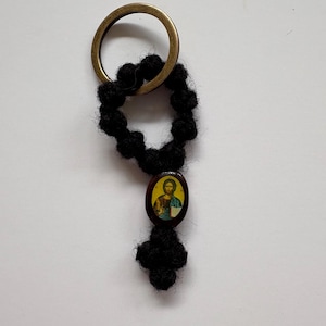 Orthodox Prayer Rope Keychain - Christ