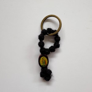 Orthodox Prayer Rope Keychain - St Christopher