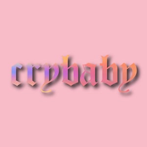 Gothra Crybaby Vinyl Car Decal