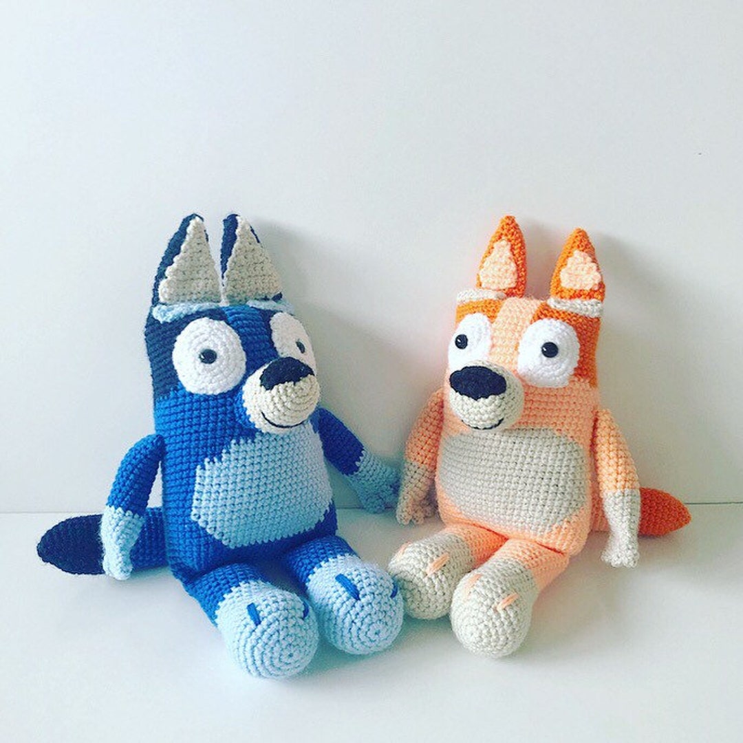Bluey HEELERS Plush Toys Shelfies Nursery / Kids Room Etsy Australia