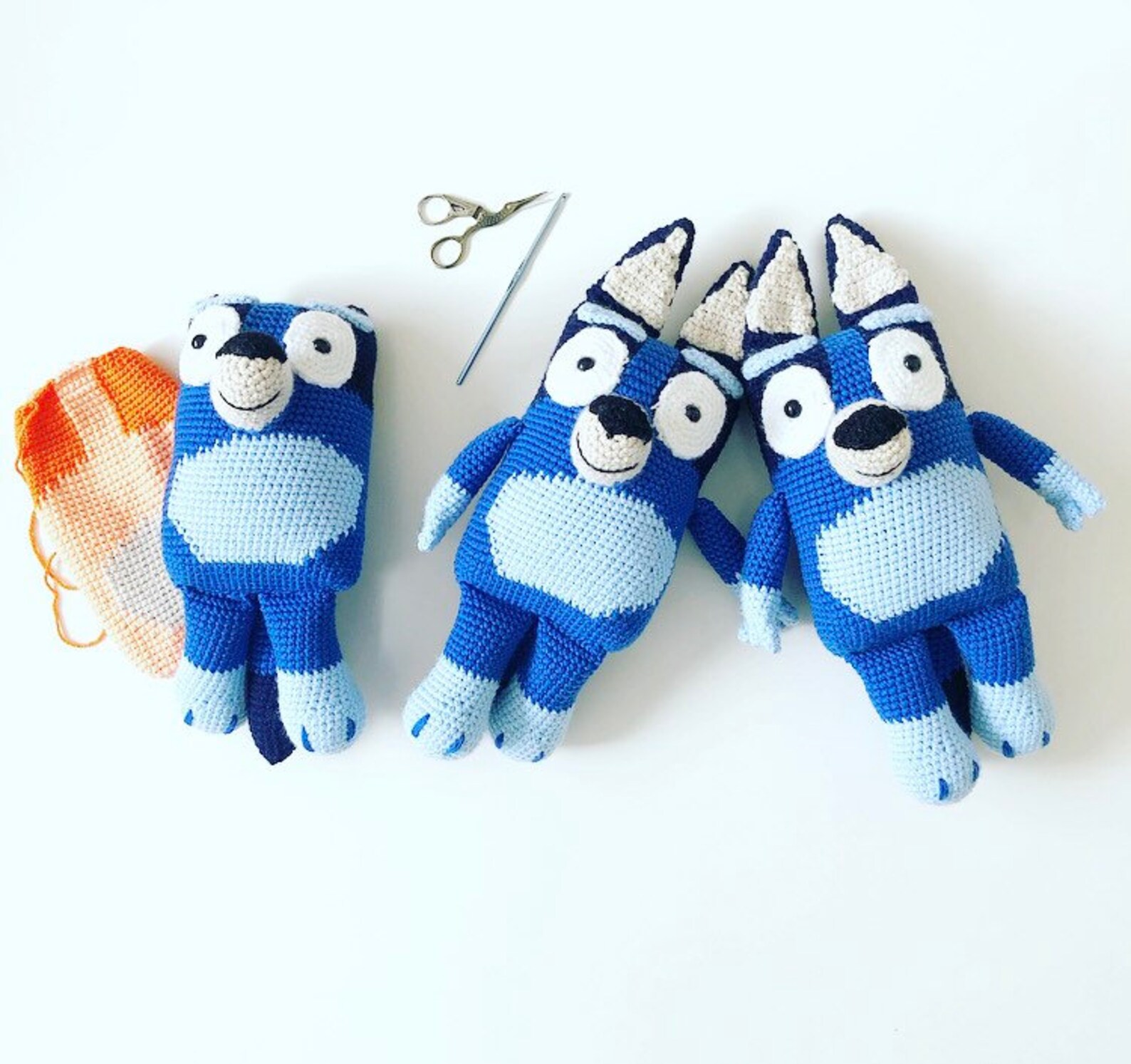 Buy Bluey HEELERS Plush Toys Shelfies Nursery / Kids Room Online in