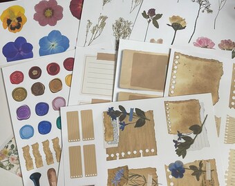 Wildflower Journaling Card Kit