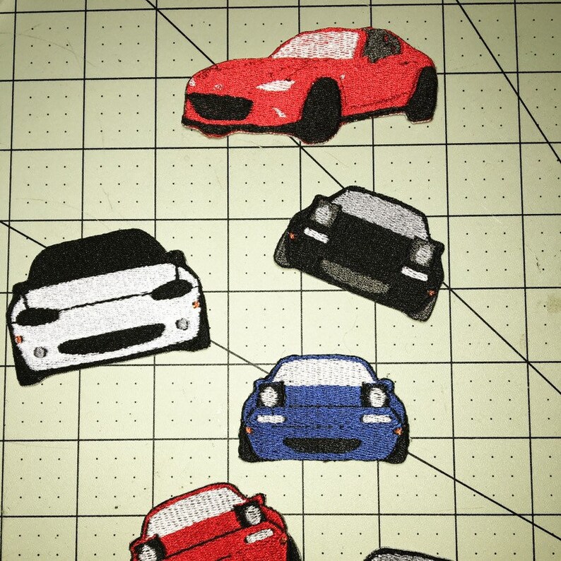 Miata Patch ND RF Choose Your Color 3.5 X Etsy